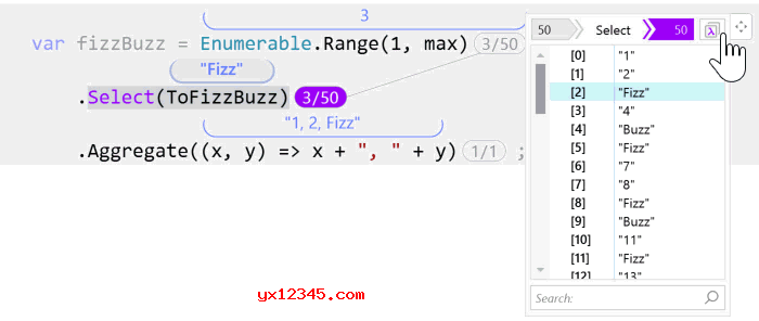 OzCode开发调试截图一