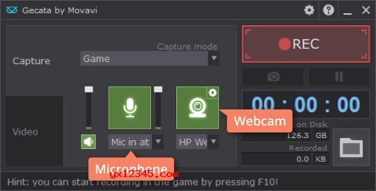Movavi Game Capture 录制守望先锋教程